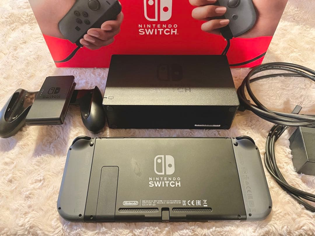 Nintendo Switch 本体 グレー ☆動作確認済☆