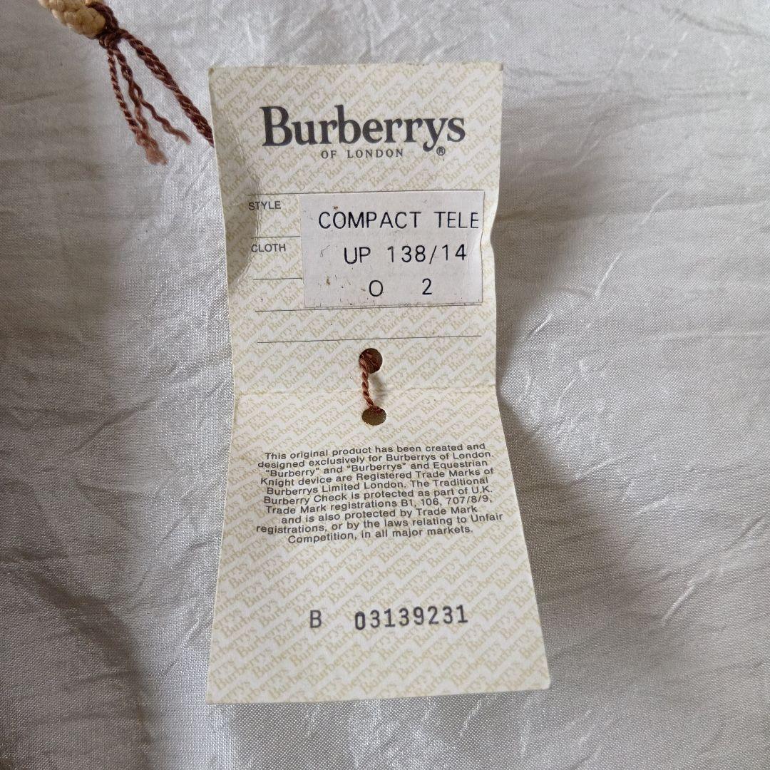 Burberrys チェック柄 コンパクト傘