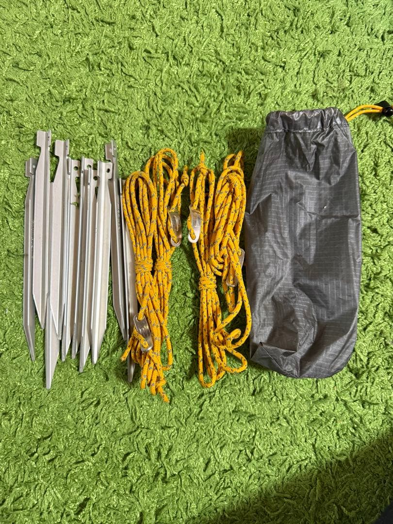 モンベル　ステラリッジテント2本体　レインフライ緑