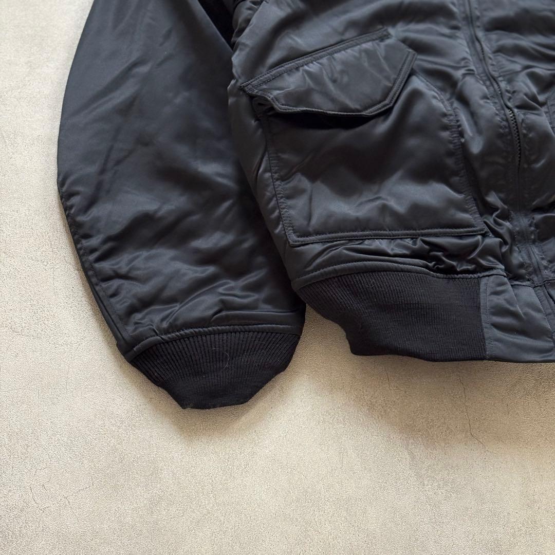 CWU-45/P フライトジャケット M ブラック SCOVILL 米軍 80s