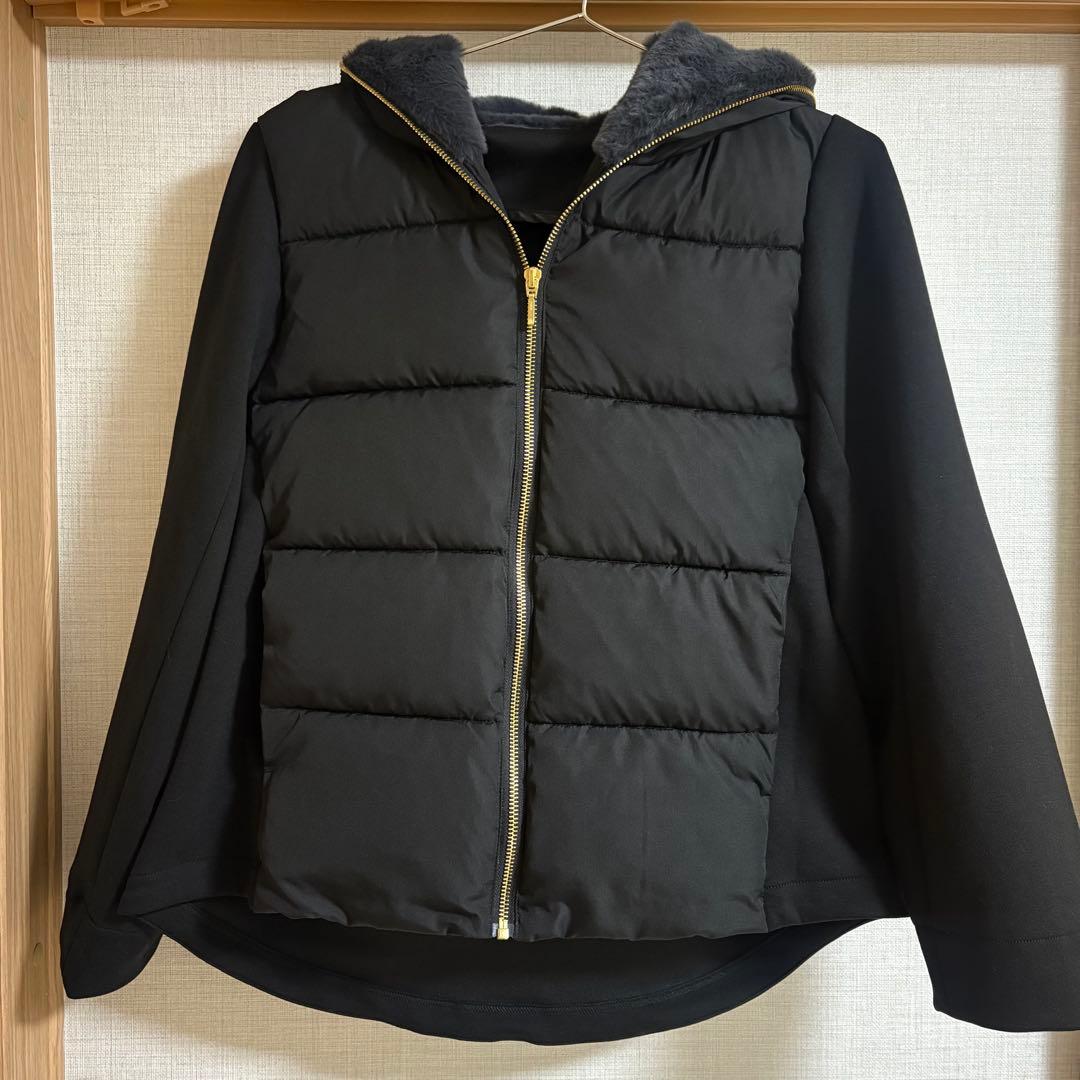 MEDOC フェイクファーフードショートブルゾン　アウター　ヤマダヤ2026福袋