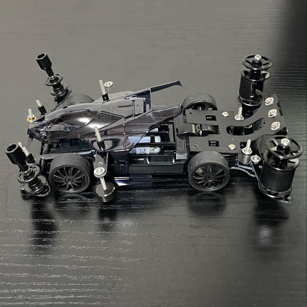 兎*5様 ミニ四駆 MSフレキ サンダーショット スモーク ATバンパー 提灯