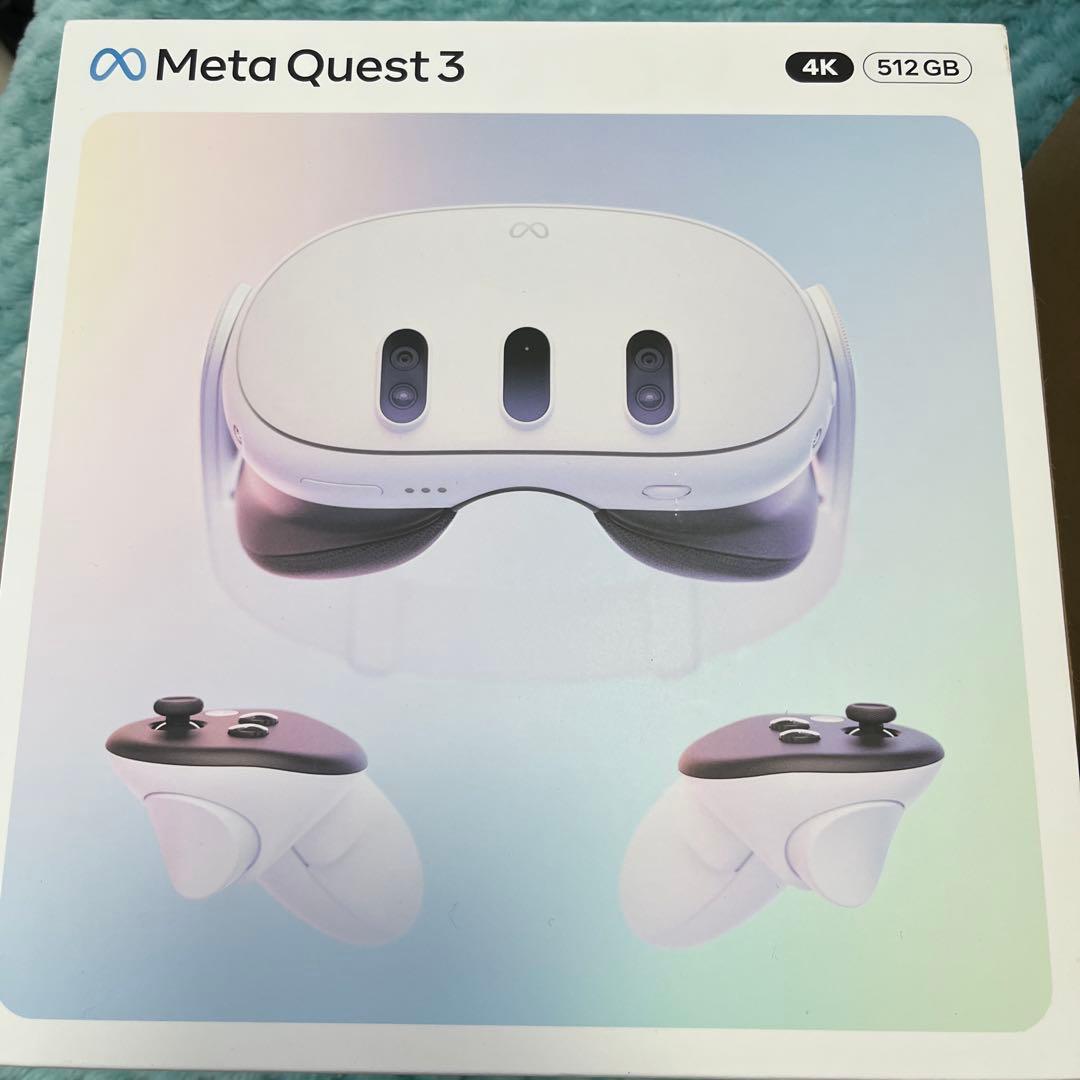 【美品】 Quest 3 VRヘッドセット 512GB