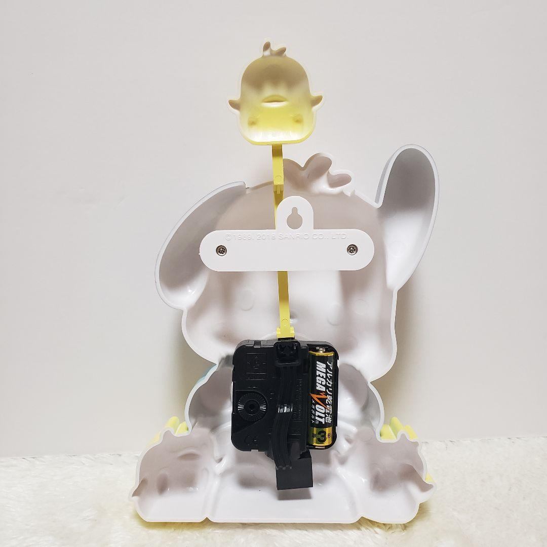 超激レア ポチャッコ 振り子時計　　置き時計　掛け時計　サンリオ 平成レトロ