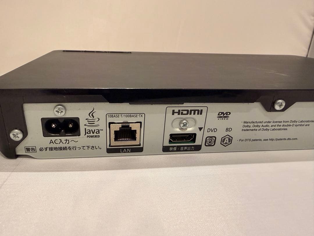 ささPanasonic 4K ブルーレイプレーヤ　DMP-BDT180