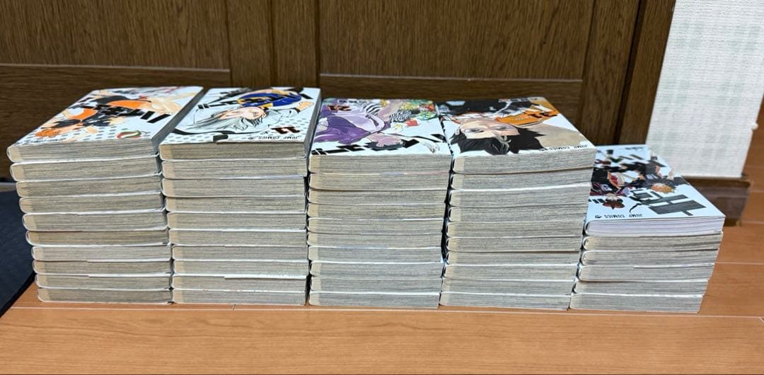 ハイキュー‼︎全巻セット＋公式カラーイラスト集ハイカラ!!