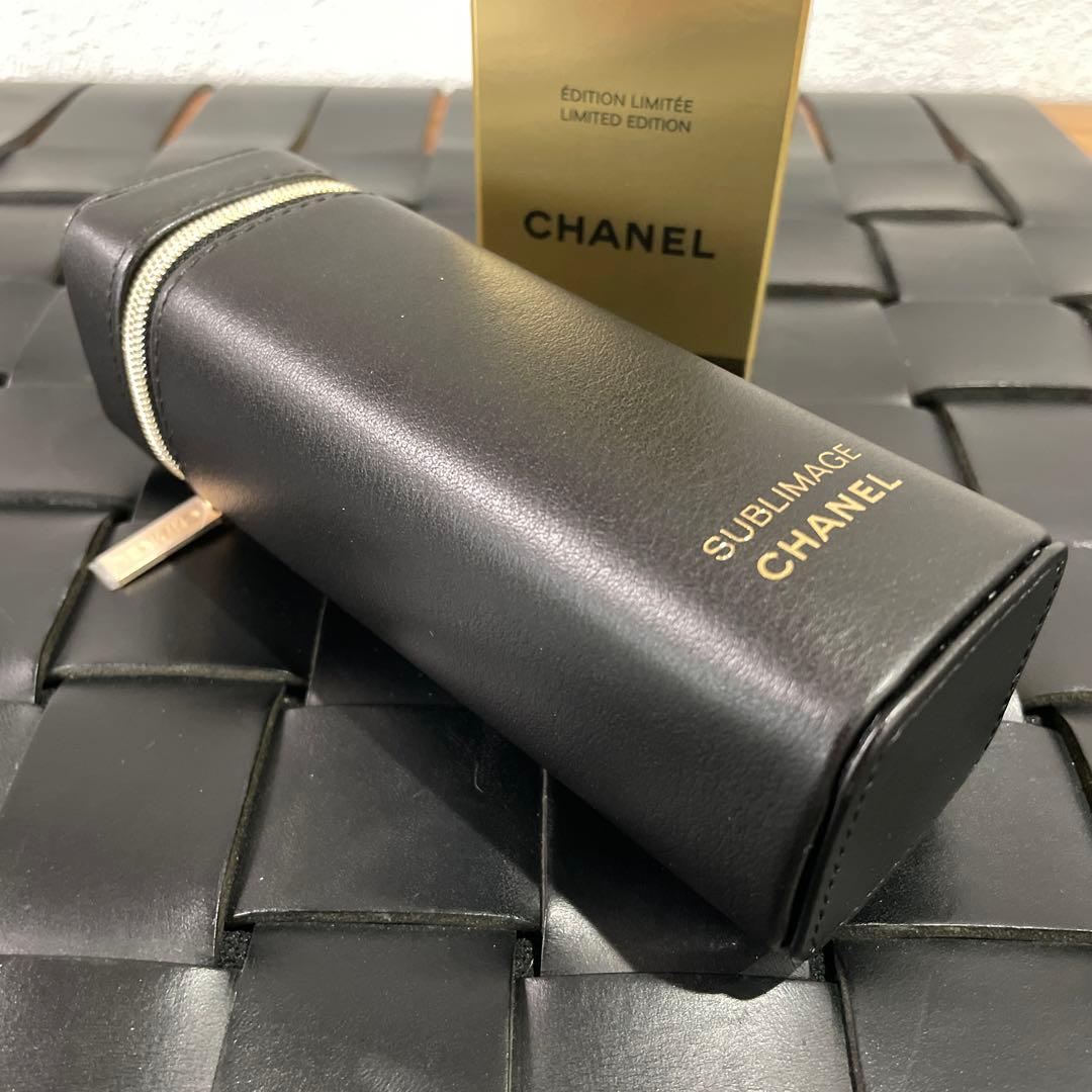 ✨CHANEL サブリマージュ夜用美容液レザーポーチ新品未使用✨小物入れケース✨