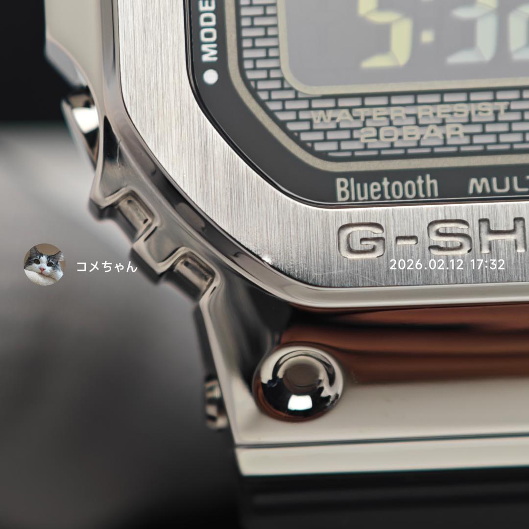 【未使用】カシオ G-SHOCK GMW-B5000-1JF