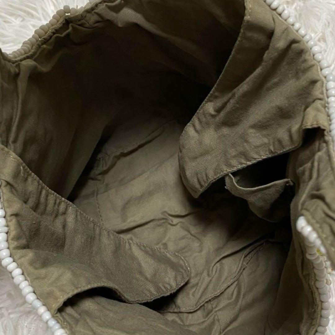 良品　イマイエン imayin ビーズバッグ ビジュー トートバッグ ストーン