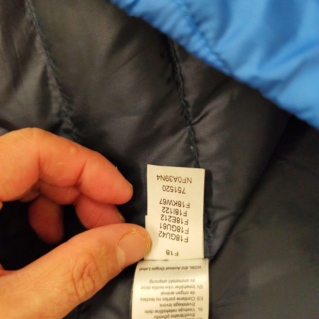 ノースフェイス サンダーフーディ ダウンジャケット　800フィルパワー