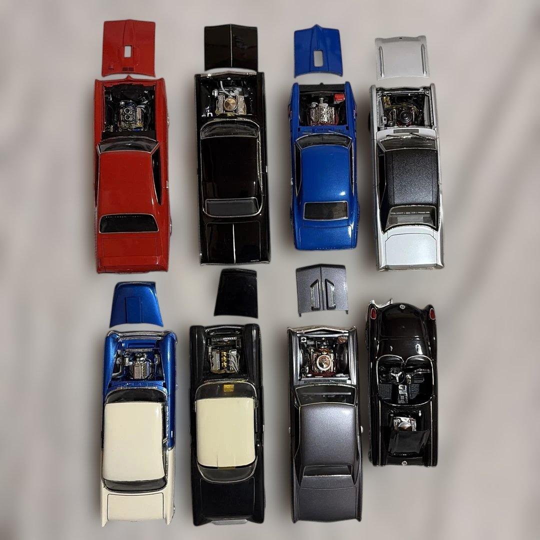 自動車 プラモデル 完成品 ケース付き まとめ売り ジャンク 難あり