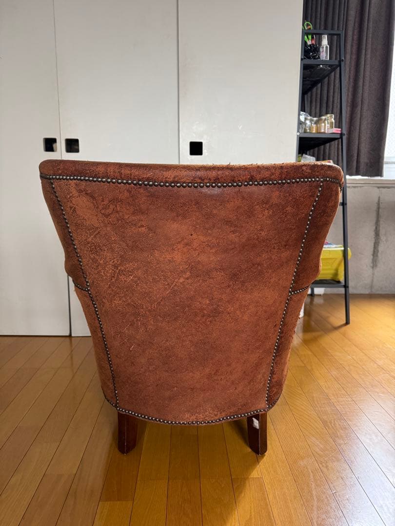 本革 プロフェッサーアームチェア　一人掛け　RH レストレーションハードウェア