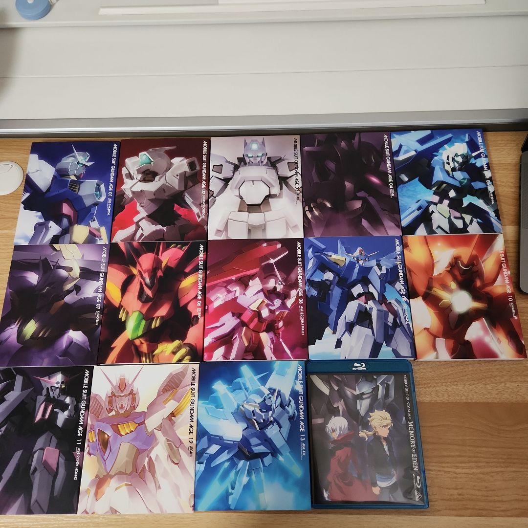 ガンダムAGE Blu-ray 豪華版 全13巻セット＋MEMORYofEDEN