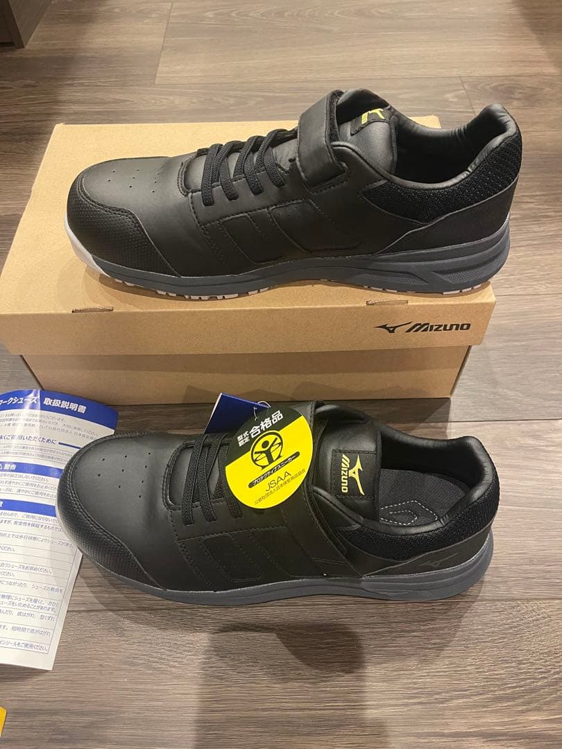 新品　ミズノ　安全靴　黒　29cm オールマイティ　AS Ⅱ 34 L 静電気
