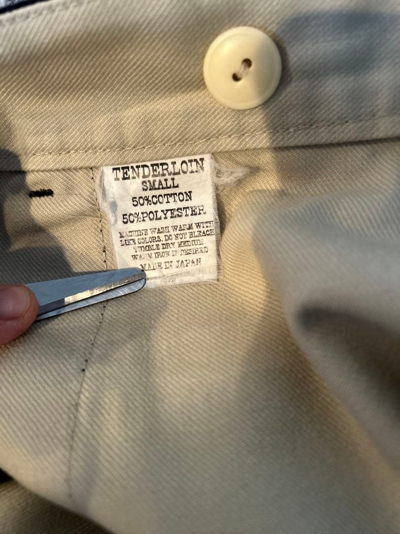 TENDERLOIN ブラック ワークパンツ 38