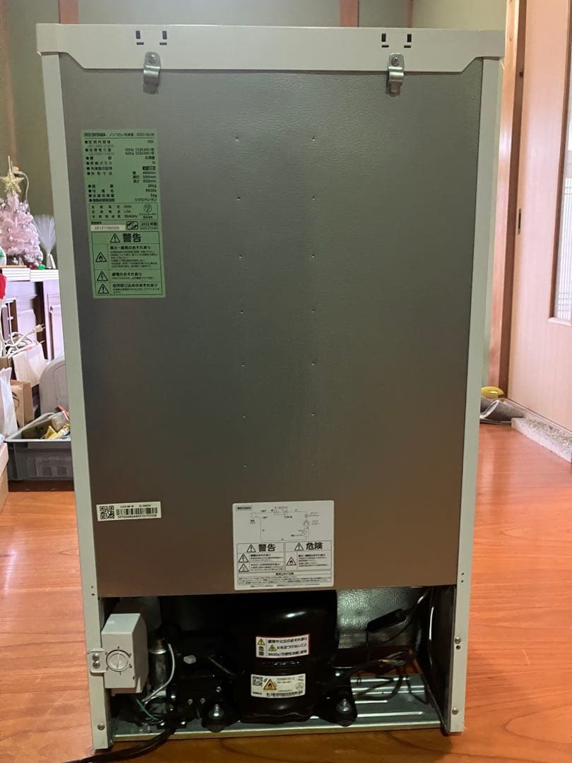 【美品、価格交渉有】IRIS OHYAMA ノンフロン冷凍庫 (容量60L)