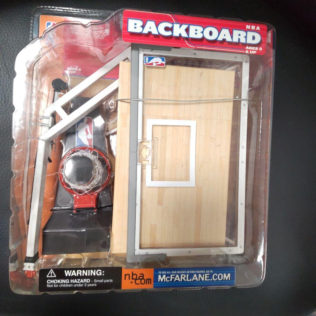 【超希少】NBA マクファーレン　バックボード　バスケットゴール　フィギュア