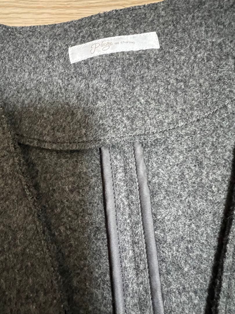 Plage WOベスト　ウールオーバーベスト