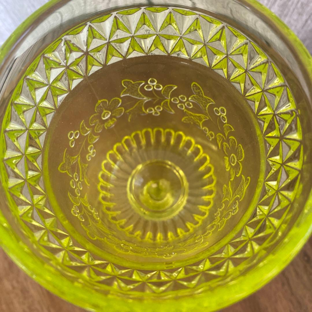 フェントン　ウランガラス　ワイルドフラワー