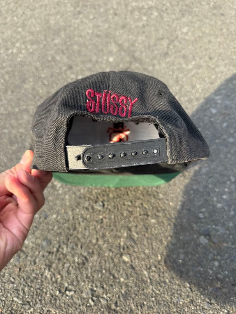 80’s 90’s Old Stussy Cap 白タグ クラウン