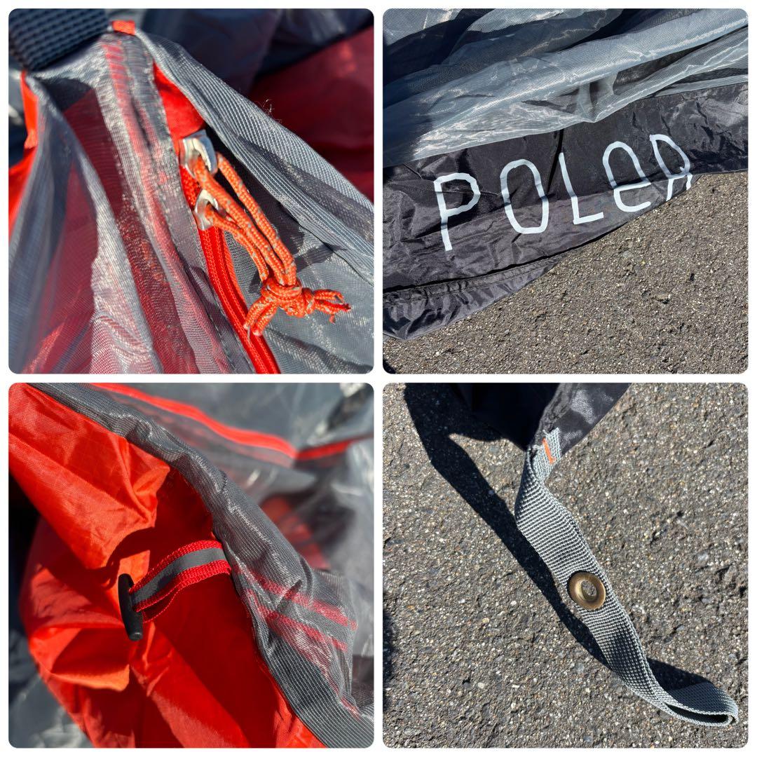 POLER ポーラー One Man Tentワンマンテント オレンジ キャンプ