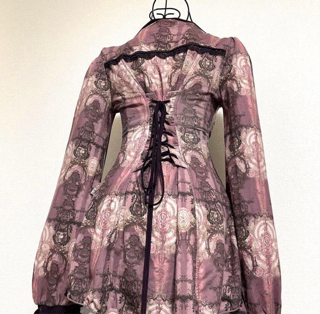 オッズオン フェアリーグランジ レースアップ トップス y2k ゴシック