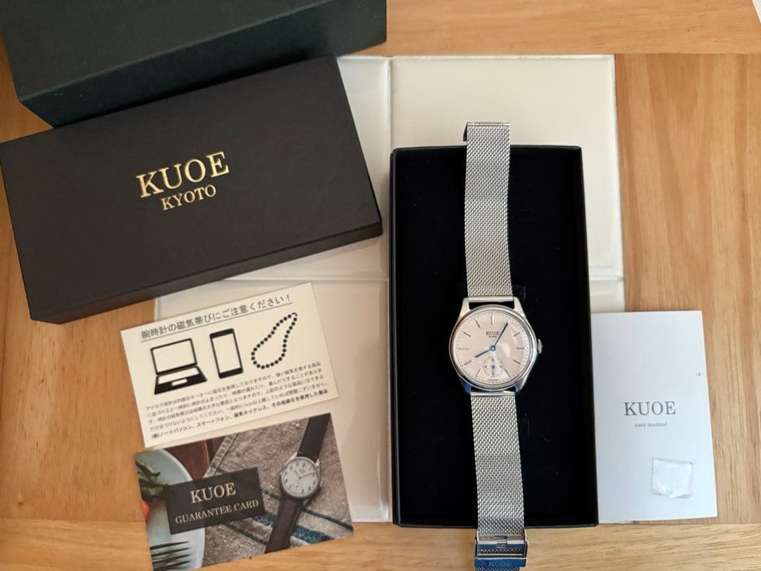 KUOE OLD SMITH アナログ腕時計　日本製