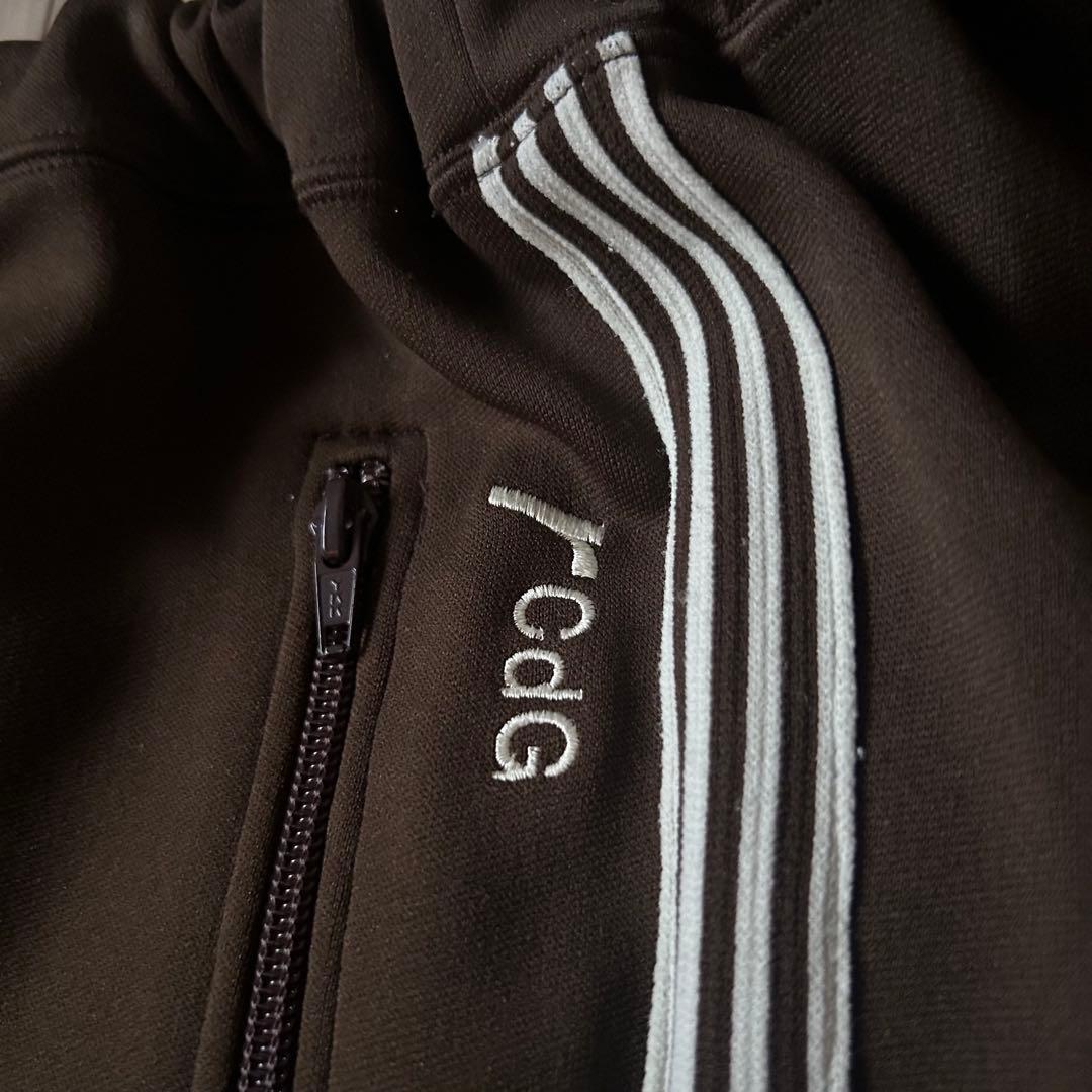 希少＊ローブドシャンブル コムデギャルソン 茶色 トラックパンツ M 4本線