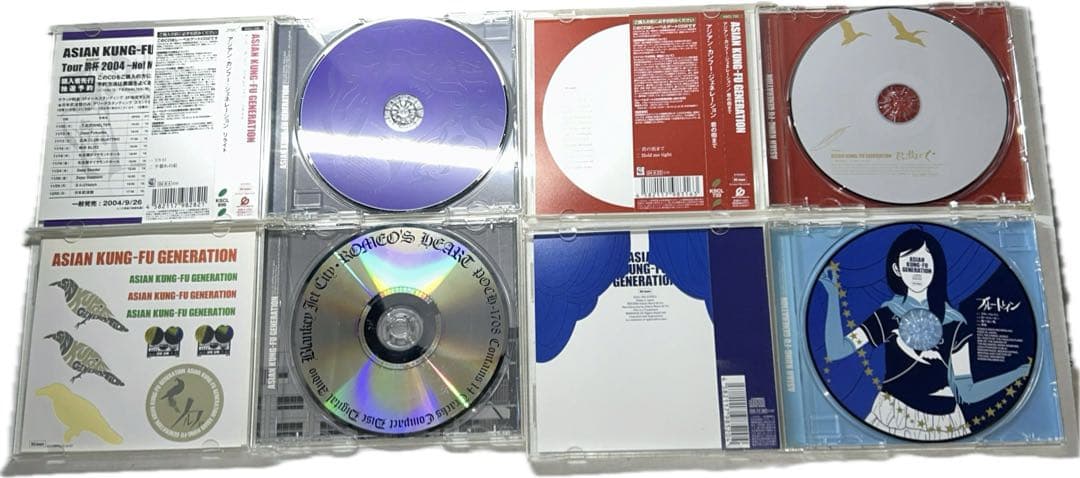 【アジカン】初回限定版ソルファ&リライト&君の街まで&ブルートレイン他5枚セット