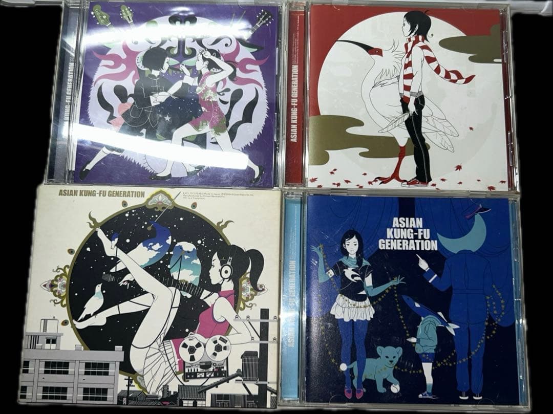 【アジカン】初回限定版ソルファ&リライト&君の街まで&ブルートレイン他5枚セット