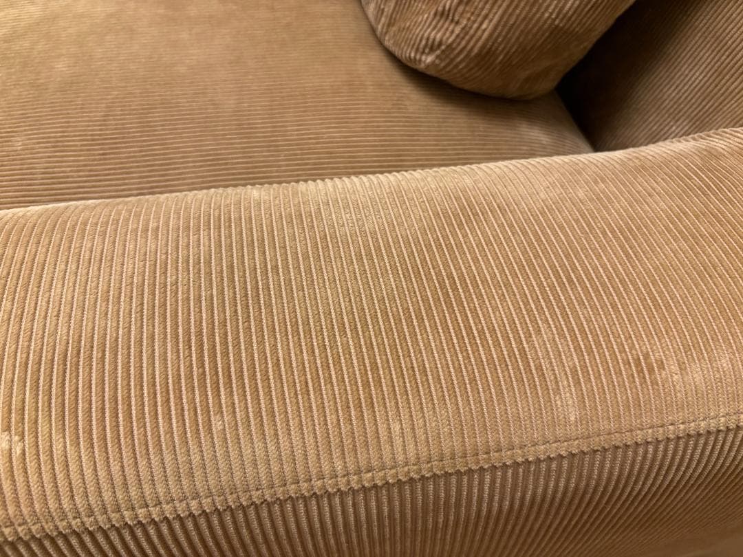 GREIG（グレイグ） カバーリングソファ 3シーター キャメル