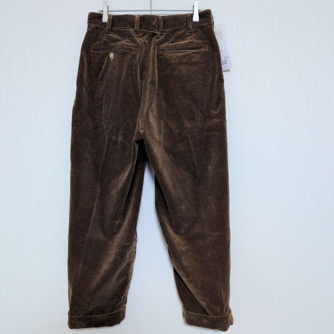 【新品】BEAMS PLUS 百名品 2プリーツ テーパード コーデュロイ S