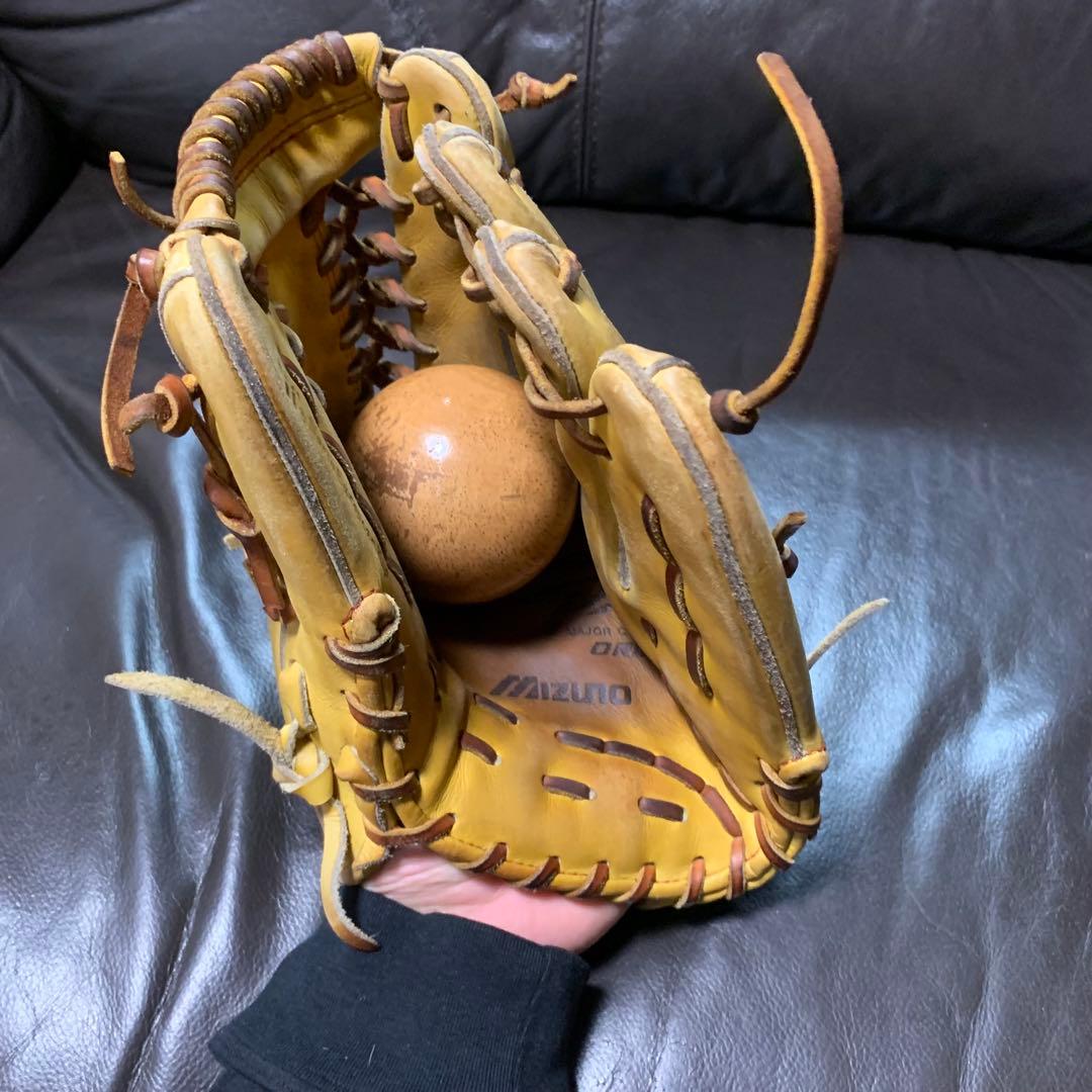 ミズノプロ　オーダー　今宮モデル　硬式内野手用グローブ　ノースヨーロピアンキップ