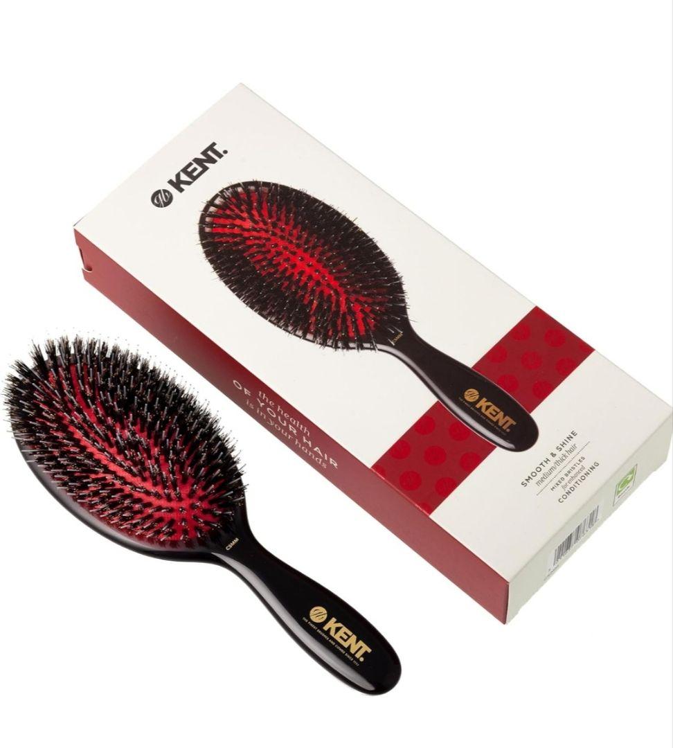 GB KENT ジービーケント ブリッスル＆ナイロンピン クッションヘアブラシ