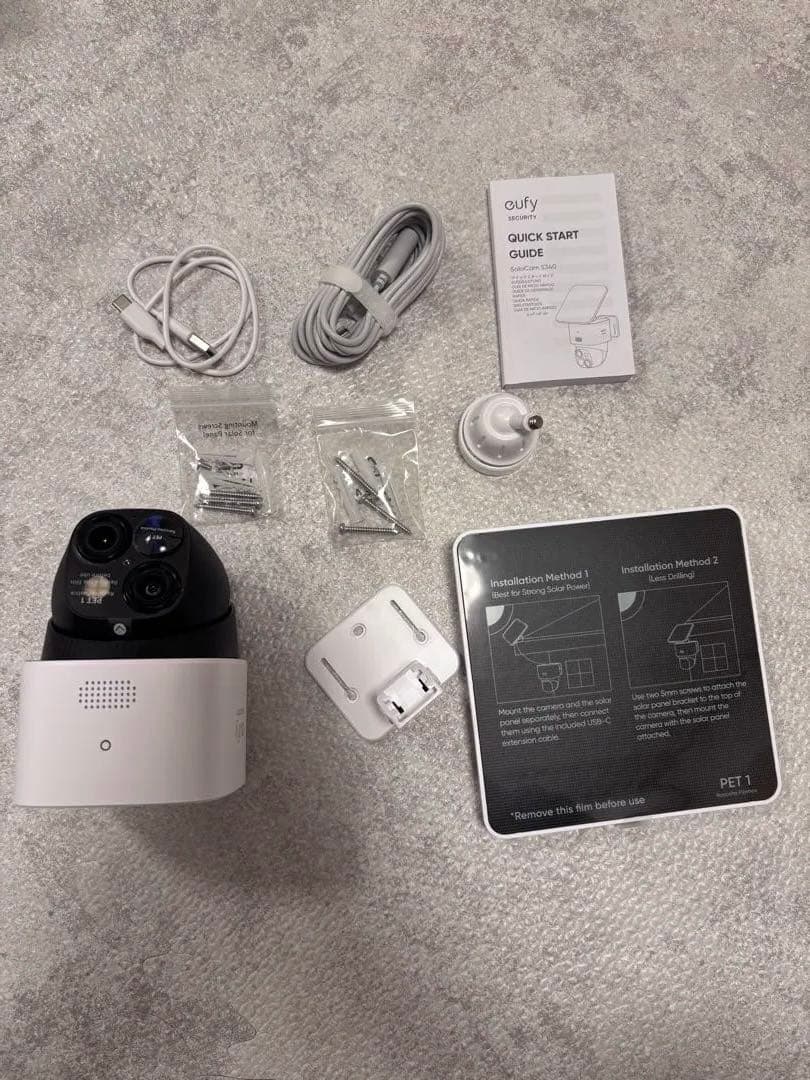 防犯カメラ eufy Security SoloCam S340 anker