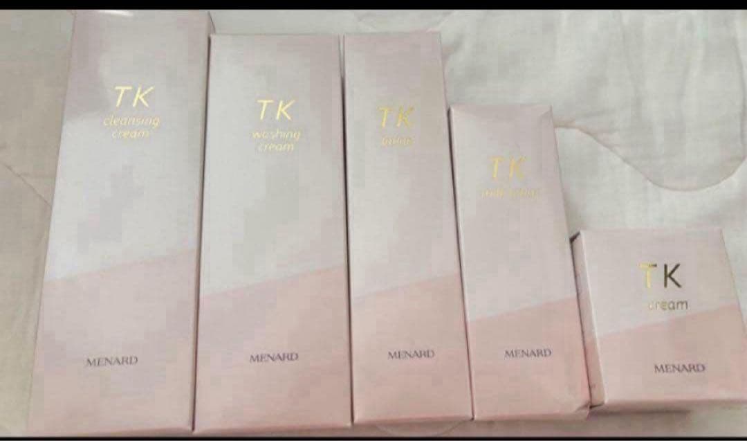 メナードTKクレンジングウォッシングローションミルク、クリーム5点セット