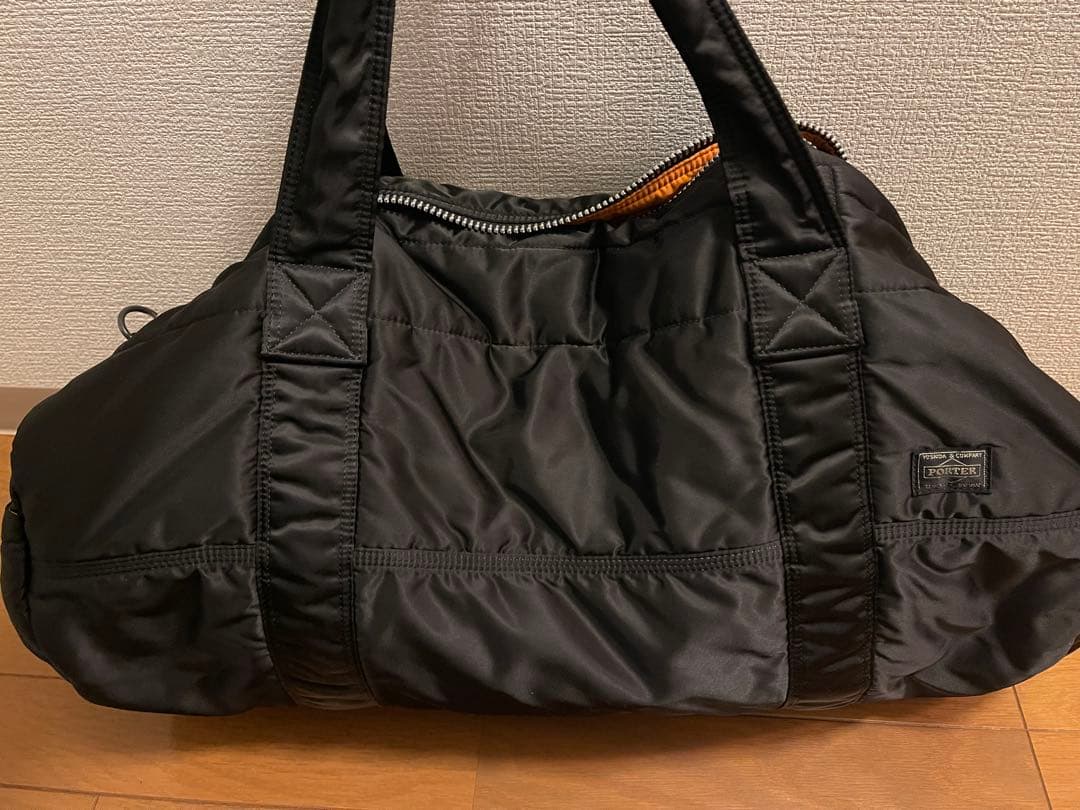 PORTER / TANKER 2WAY DUFFLE BAG(M) ブラック