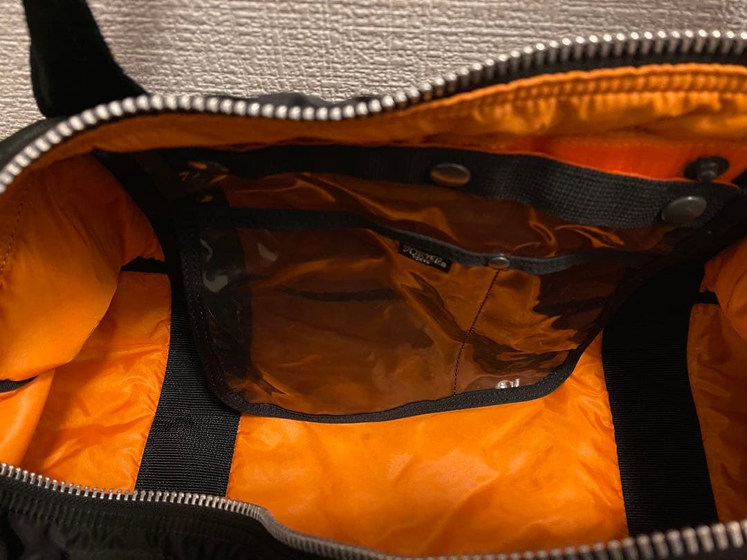 PORTER / TANKER 2WAY DUFFLE BAG(M) ブラック