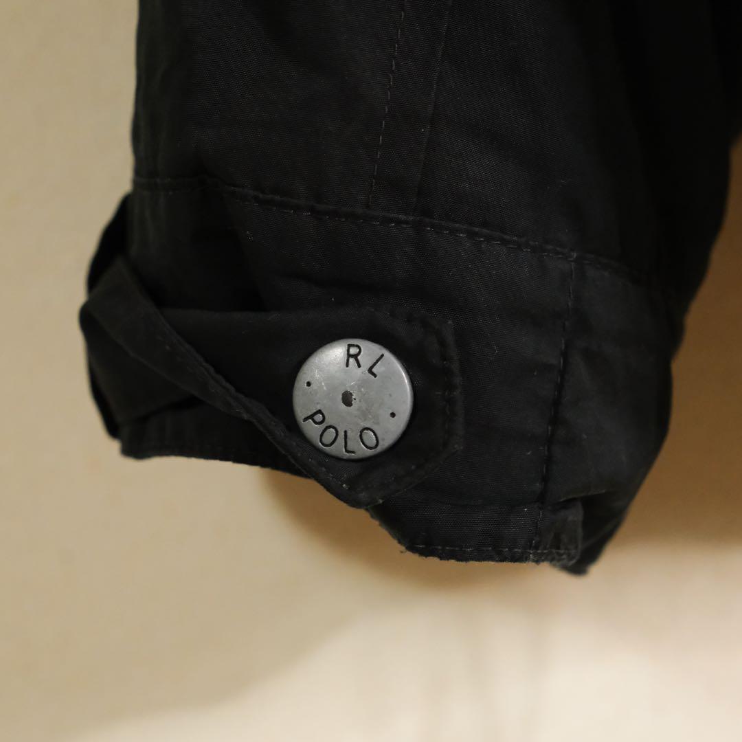 POLO RALPH LAUREN 裏起毛 ジップジャケット ブラック