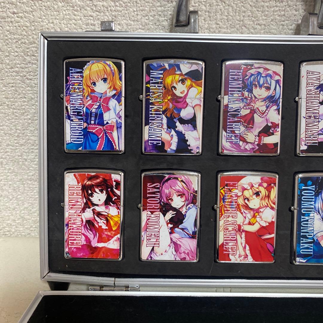 東方project 美少女　オイルライター　セット　zippo 風　TG