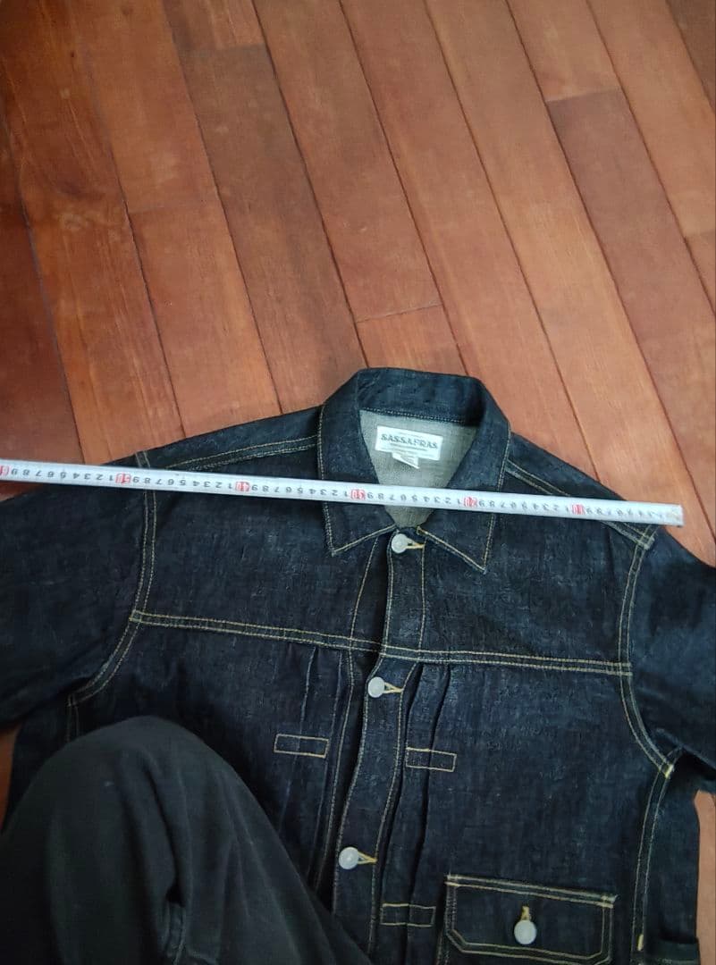 sassafras ササフラス　ガーデナージャケット　インディゴ