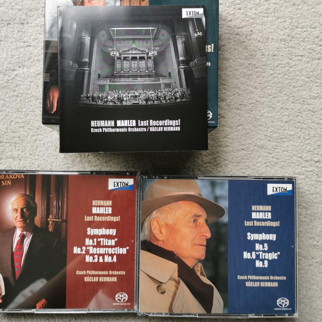 SACD ノイマン 最後のマーラー (交響曲第1-6番、第9番)＜タワレコ限定＞