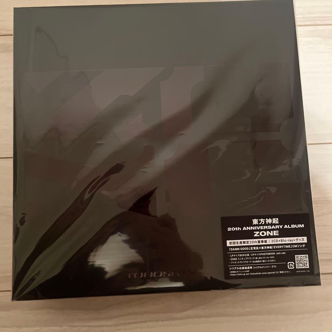 初回限定版　東方神起　ZONE 20th Anniversary Album