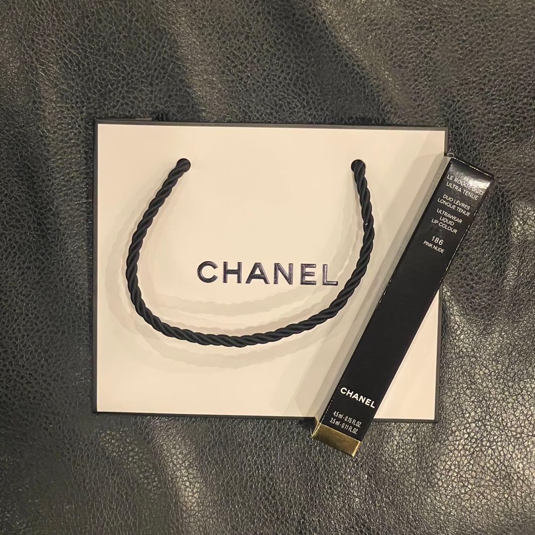 【新品未使用】 CHANEL ルルージュデュオウルトラトゥニュ 186 ①