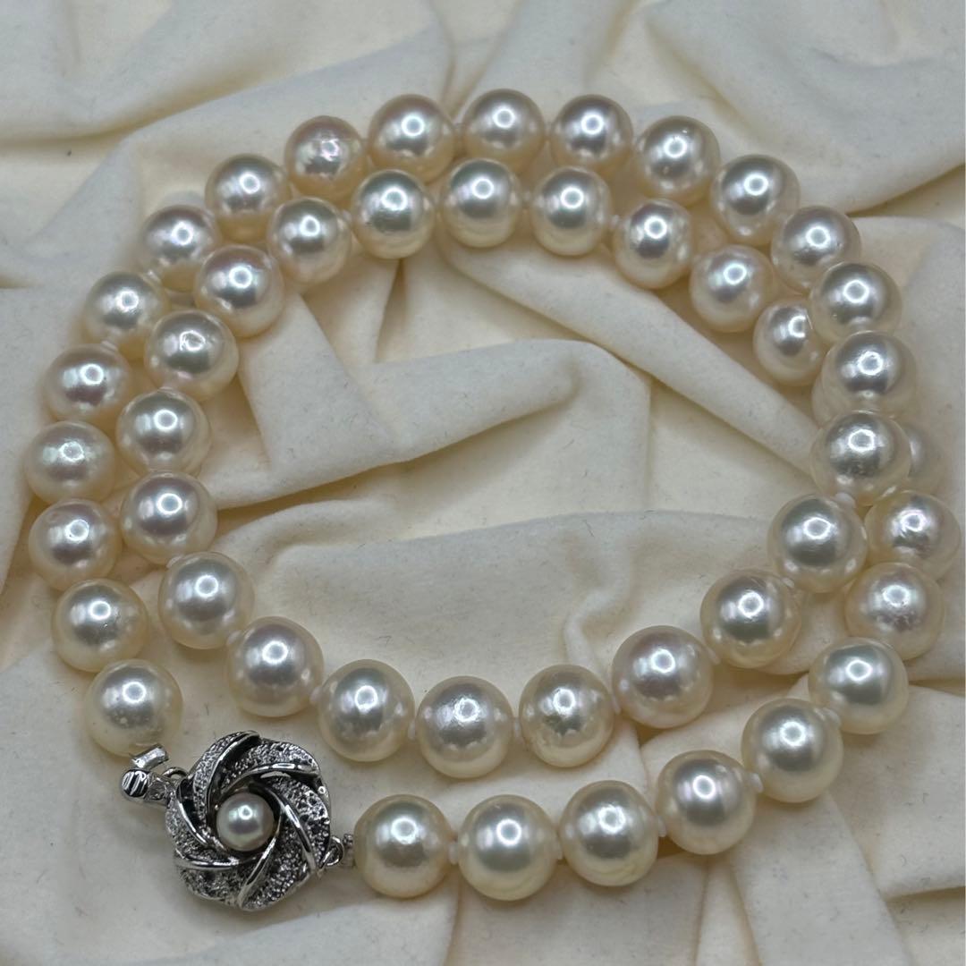 真珠　ネックレス