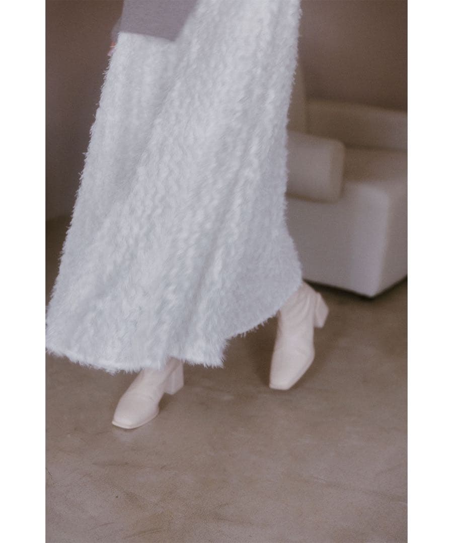 COCO DEAL オフショルスリットニット×キャミワンピース