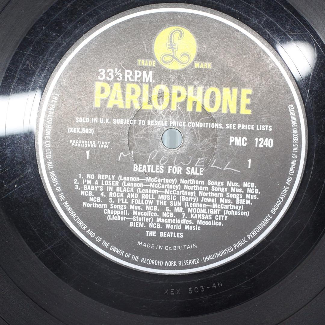 英LP The Beatles For Sale UK盤 Mono フォーセール