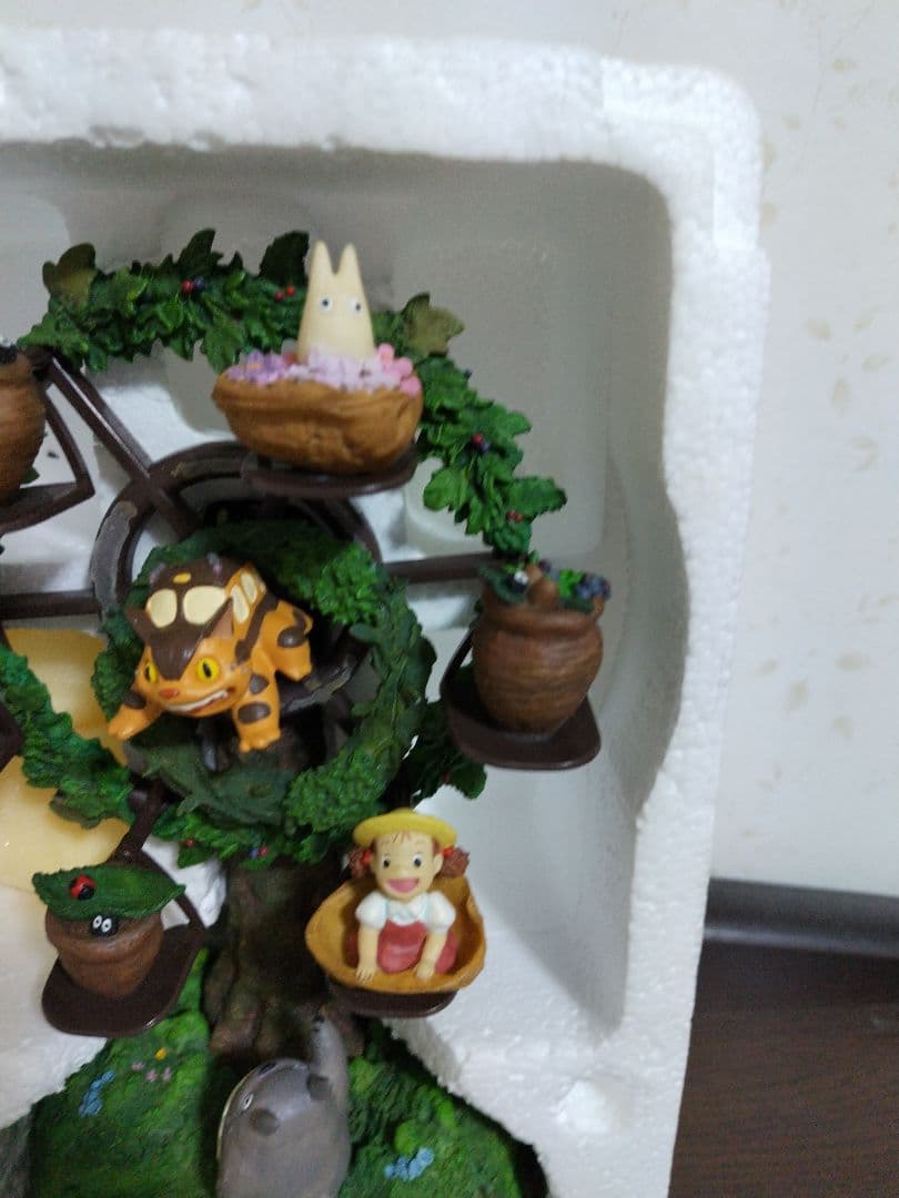 となりのトトロ　森のゆうえんち　かんらんしゃ　オルゴール　観覧車　遊園地　箱付き