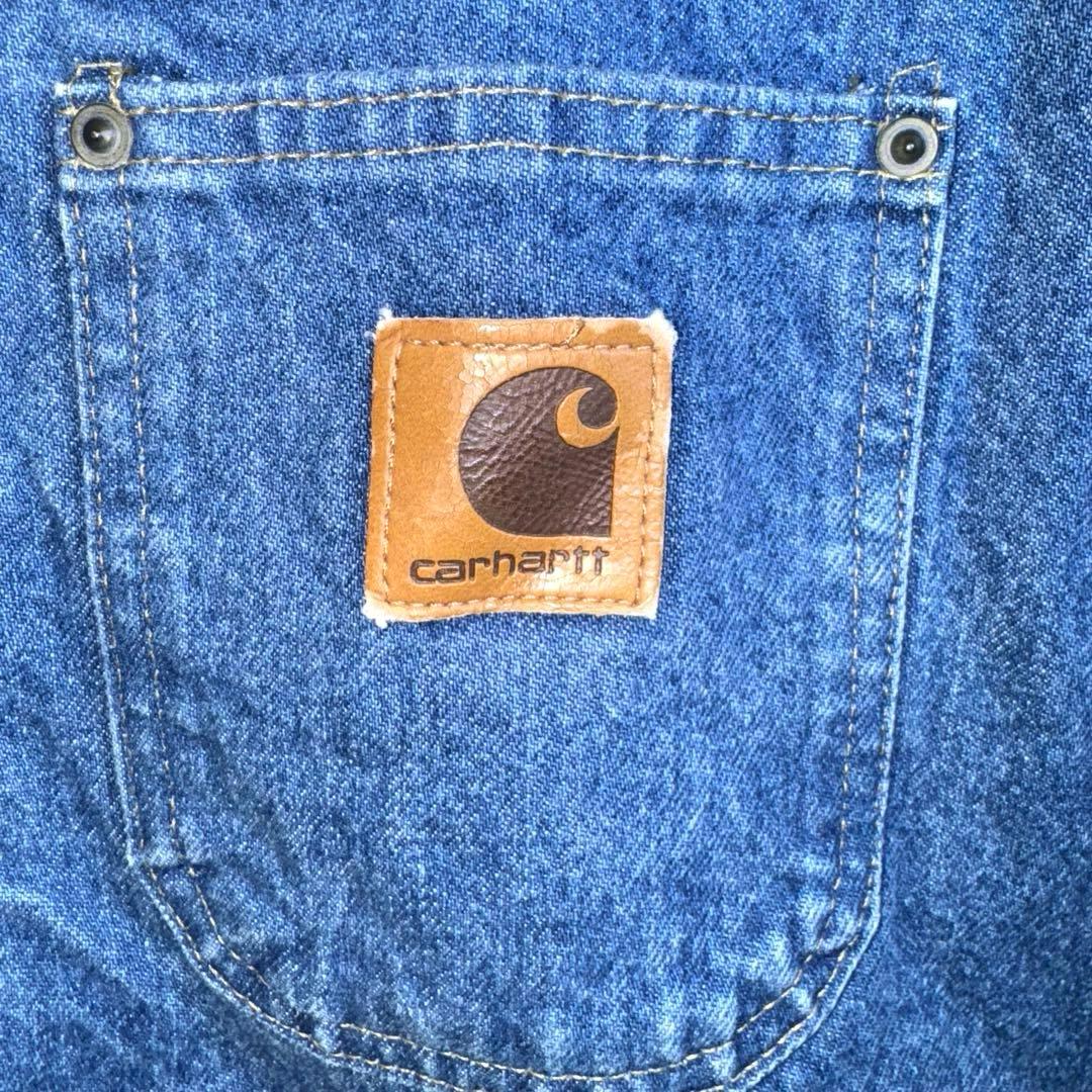 90s vintage カーハート デニム　チョアコート　カバーオール　2XL