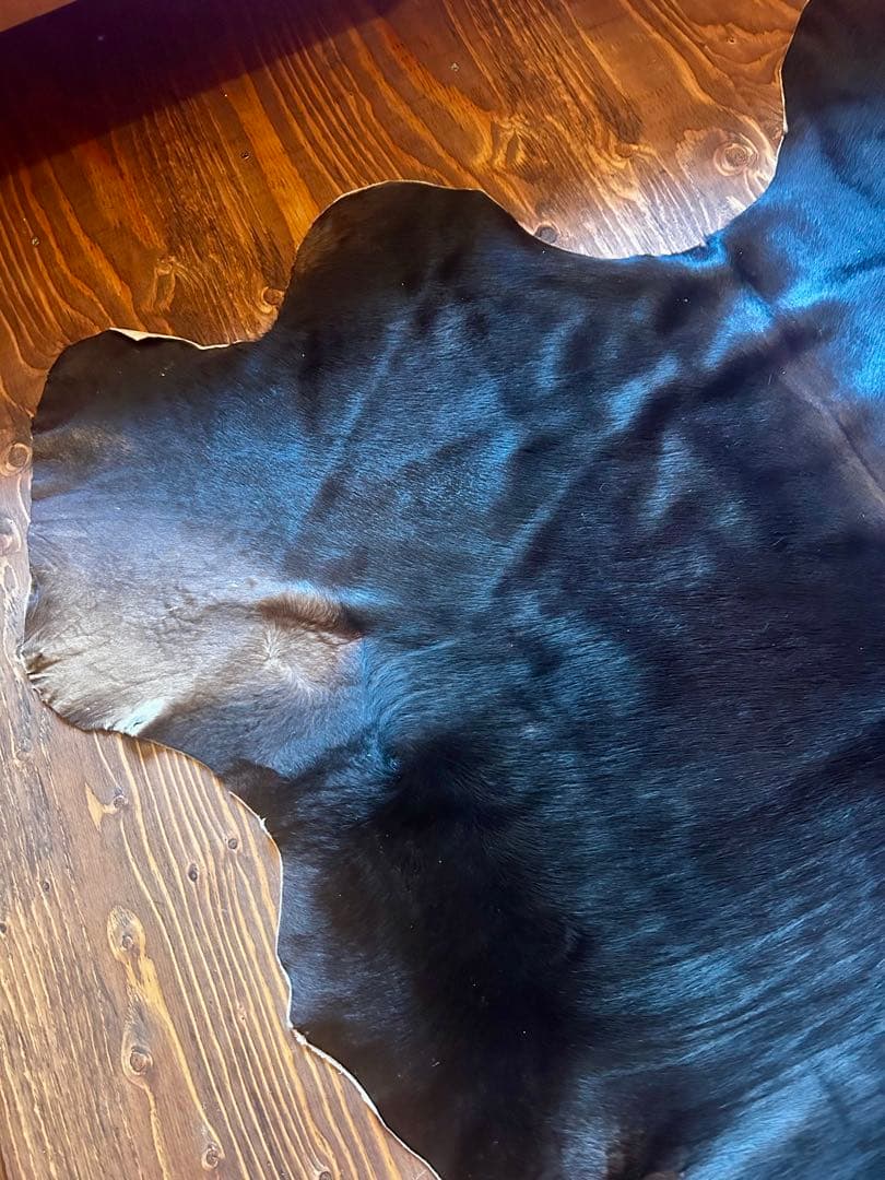 値下げ‼️希少カラー　カウラグ　ハラコ　ラグ